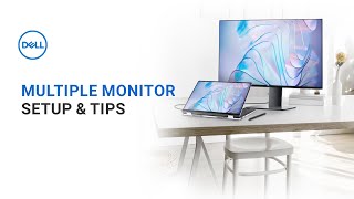 How to Set Up Dual Monitors or Multiple Monitors on Windows PC Official Dell Tech Support [upl. by Miguelita]