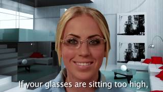 Glasses Adjustment  Metal Glasses Frames [upl. by Cired]