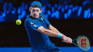 de Minaur vs Struff Vienna 2024 Highlights [upl. by Dranoel]