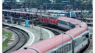 Zugsichtungen  Lindau Hbf  20131004  Teil 1 HD [upl. by Acirfa911]