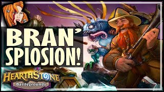 THE MURLOC BRAN’SPLOSION  Hearthstone Battlegrounds [upl. by Enialb851]