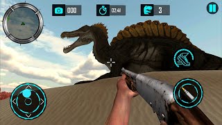 Real Dino Hunting Zoo Games Android Gameplay [upl. by Turnheim]