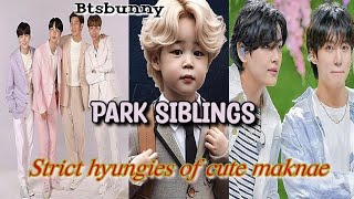 When brothers are called at school because of youngers Park SiblingsMini Series8Btsbunny [upl. by Animrac]