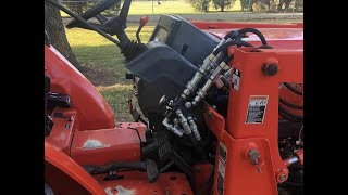 595 Remote Hydraulic Kit for Kubota Tractors  Updated  No drilling required 15 minute install [upl. by Sleinad]