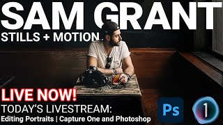 Editing Portraits in Photoshop amp Capture One  Professional Photography with Sam Grant [upl. by Norit286]