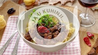 Lovački gulaš  Gulyás  Hunters stew [upl. by Iddo]