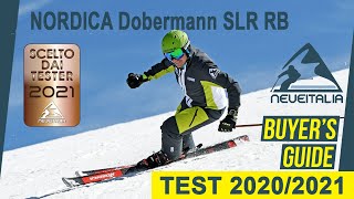 Nordica Dobermann SLR RB Piston  NeveItalia SkiTest 20202021 [upl. by Atiuqel]