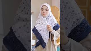 Hijab segiempat tutorial simple model hijab terbaru segiempat hijabstyle hijabers [upl. by Nnhoj868]