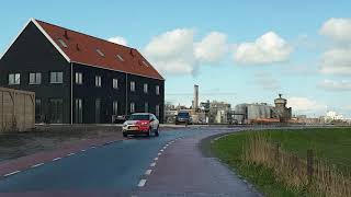 Dashcam Beelden Zaandam 》Wormerveer via Wormer Zaanbrug voor Sloop [upl. by Tnecillim426]