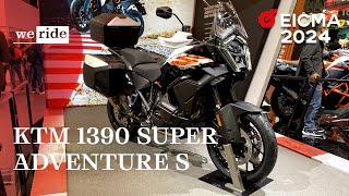 KTM 1390 Super Adventure S  LIVE da EICMA 2024 [upl. by Melgar304]