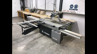 panel saw demo  Altendorf WA80 [upl. by Ttevi875]