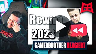 GamerBrother REAGIERT auf FUßBALLDEUTSCHLAND REWIND 2023 😂 [upl. by Notniv24]