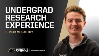 Conor McCarthy Undergraduate Research Experience [upl. by Spiegelman767]