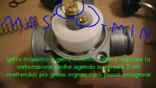 Tutorial 175 dellorto componenti e carburazione [upl. by Kantos841]