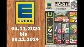 EDEKA Prospekt Gültig von 04 112024 bis 09112024 Supermarkt Prospekte amp Angebote [upl. by Notrom]