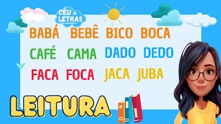 APRENDA LER E ESCREVER Aula de leitura [upl. by Nolyd837]