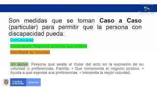 La formalizacion de acuerdos de apoyo y directivas anticipadas ante centros de conciliación 1 [upl. by Nytsud]