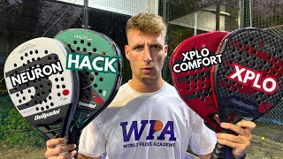 I Tested The NEW Bullpadel 2025 Padels [upl. by Clevey]