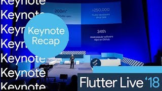 Flutter Live Keynote Recap [upl. by Dacie]