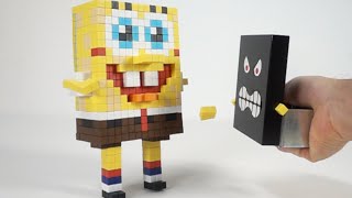 Spongebob out of Pixio VS Monster Magnet  Magnetic Games [upl. by Itsirhc]