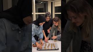 MASTERCHEF BEYZA VE EZGİ KURABİYE YAPIYO PART 2 masterchef [upl. by Hugon908]