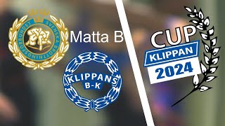 Cup Klippan 2024 matta B [upl. by Accem]