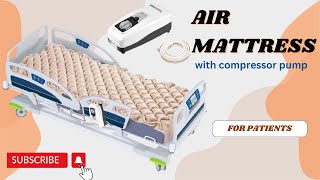 Air Mattress Patients Anti Bedsore with Compressor Pump Inflatable Bubble Pressure System Waterproof [upl. by Asila]