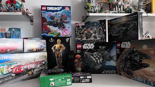 Lego Ağustos Toplu Paket açılış Videosu Star WarsMinecraftCityMarvelTechnic [upl. by Virgy]