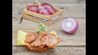 Frittelle di cipolla  ricetta calabrese  Ricette che Passione [upl. by Ilecara]