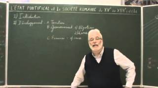 LEtat pontifical et la société romaine du XVe au XVIIe siècle [upl. by Prudie]