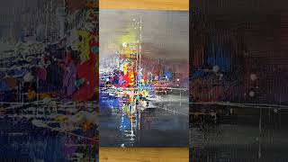 Abstract Painting 🤩🤩 acrylicpainting art colorful cool [upl. by Monroe]