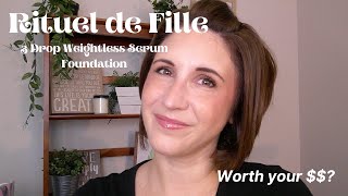 Rituel De Fille 3 Drop Weightless Serum Foundation Over 40 Skin [upl. by Vernice]