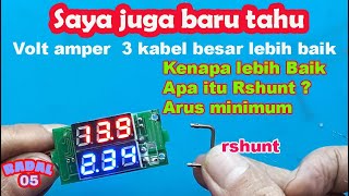 Apa itu R shunt ┃Volt ampere meter digital terbaik┃volt ampere terbaik [upl. by Cinderella]