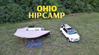 Hipcamp Adventure in Amish Country in our Hiker Trailer [upl. by Atirb]