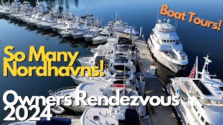 Nordhavn Owners Rendezvous 2024 amp Boat tours [upl. by Bhatt791]