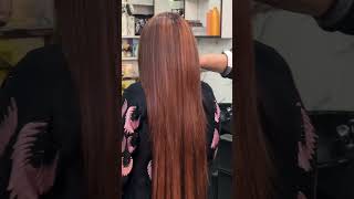 Hair colour copper brown ￼￼haircut haircare hairstyle curlyhair haircolour shorts [upl. by Chelsea452]