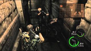 Lets Play Together Again Resident Evil 5 mit Punk Profi  Part 26 7 Minuten voller Schmerzen [upl. by Aennil]