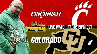 Coach Prime LIVE WATCH Cincinnati at Colorado 1015PM EST [upl. by Armin405]