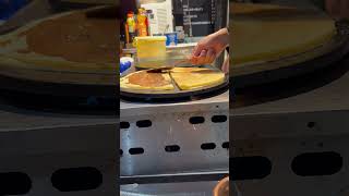 Nutella Crepes in Paris France food [upl. by Krys]