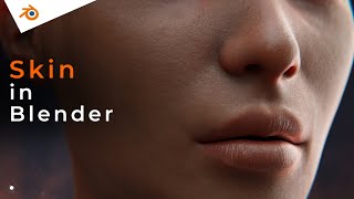 Creating Realistic Skin in Blender with Ease [upl. by Eelhsa]