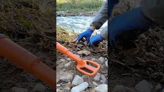 Metal Detecting in the River  a Surprising Discovery shorts metaldetecting treasure [upl. by Zobkiw]