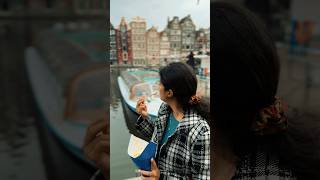 Worlds Best Potato Fries in Amsterdam  Manneken Pis Fries  Achu and Athul  Malayalam Vlog [upl. by Atihana623]