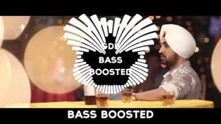 Patiala Peg  Diljit Dosanjh BASS BOOSTED Diljott Latest Punjabi Songs [upl. by Ymerrej]