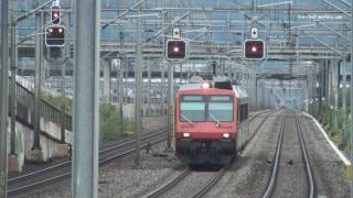 HDNahverkehrspendelzug in Dietikon  Spreitenbach Schweiz Nahverkehrszug SBB [upl. by Lleon250]