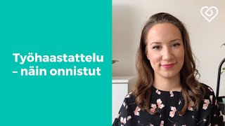 Työhaastattelu  Näin kannattaa valmistautua haastatteluun⎪Duunitori [upl. by Nostaw839]