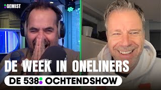 Rob Scheepers met De Week in Oneliners 😂  538 Gemist [upl. by Jennette]