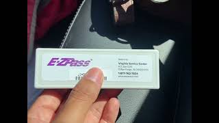 Install your EZ Pass transponder tutorial [upl. by Nairad628]