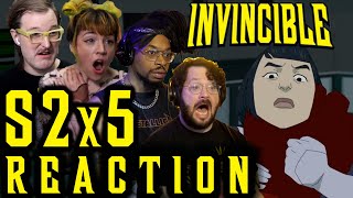 Sht GETS REAL THIS EP  INVINCIBLE S2x5 REACTION [upl. by Friede]