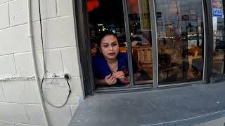 Captain Bobs Drive Thru Seafood Restaurant Shrimp Po Boy Sandwich Brownsville Texas 8 Feb 2024 [upl. by Mazman]