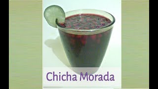 PREPARA UNA DELICIOSA CHICHA MORADA FACILISIMO [upl. by Ayeki]